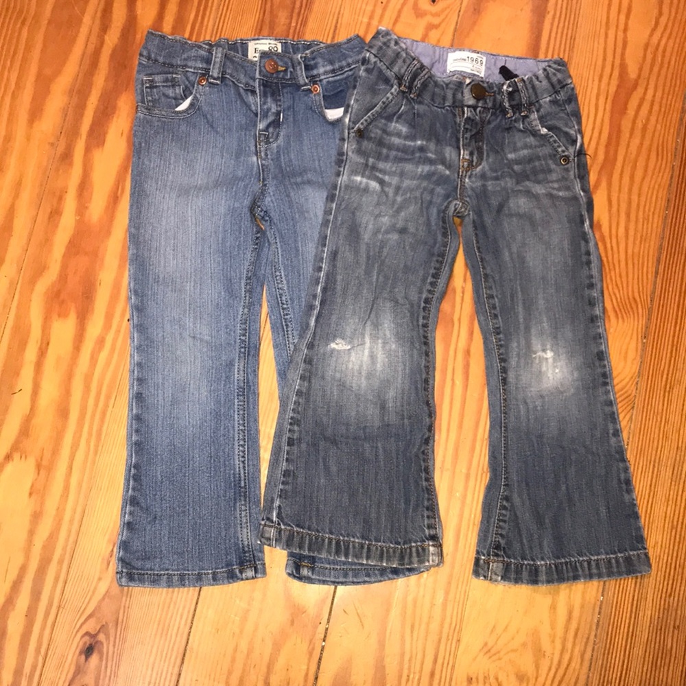 Girls 4T blue jeans